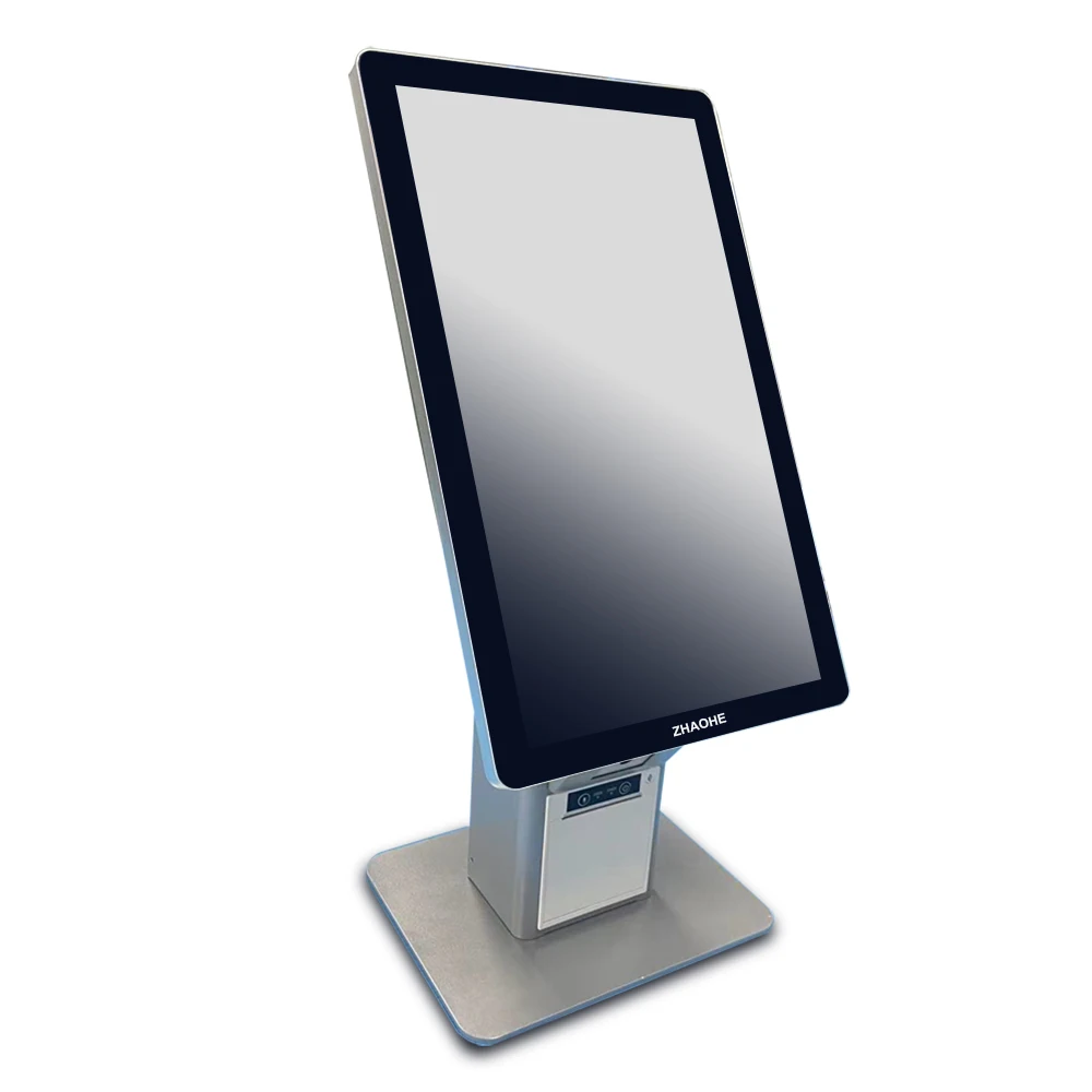 21.5inch windows o android kiosk with customer display self checkout kiosk machine for pharmacy