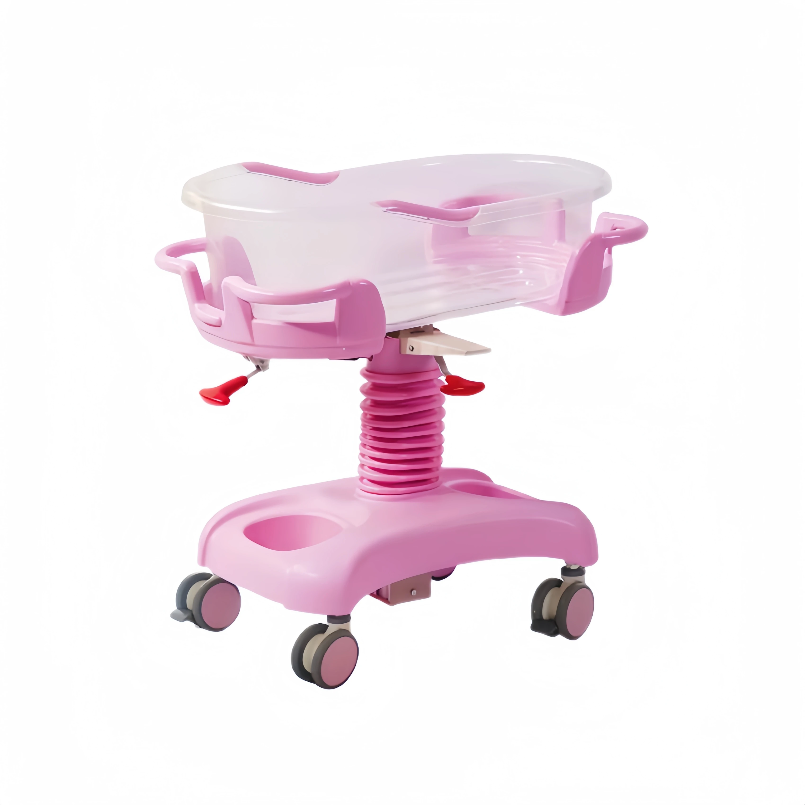 High quality medical furniture ABS baby stroller Hospital pediatric professional baby stroller