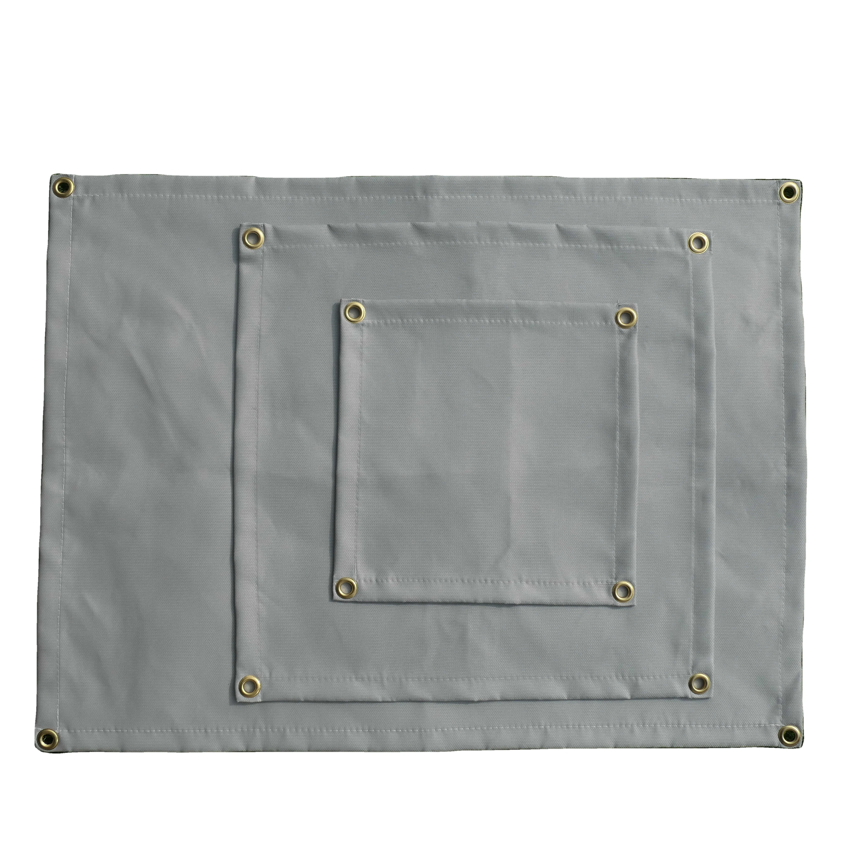 Outdoor Fireproof Cloth Fiberglass High Temperature Fireproof Pit Mat Silicone Coated Fire Pit Mat