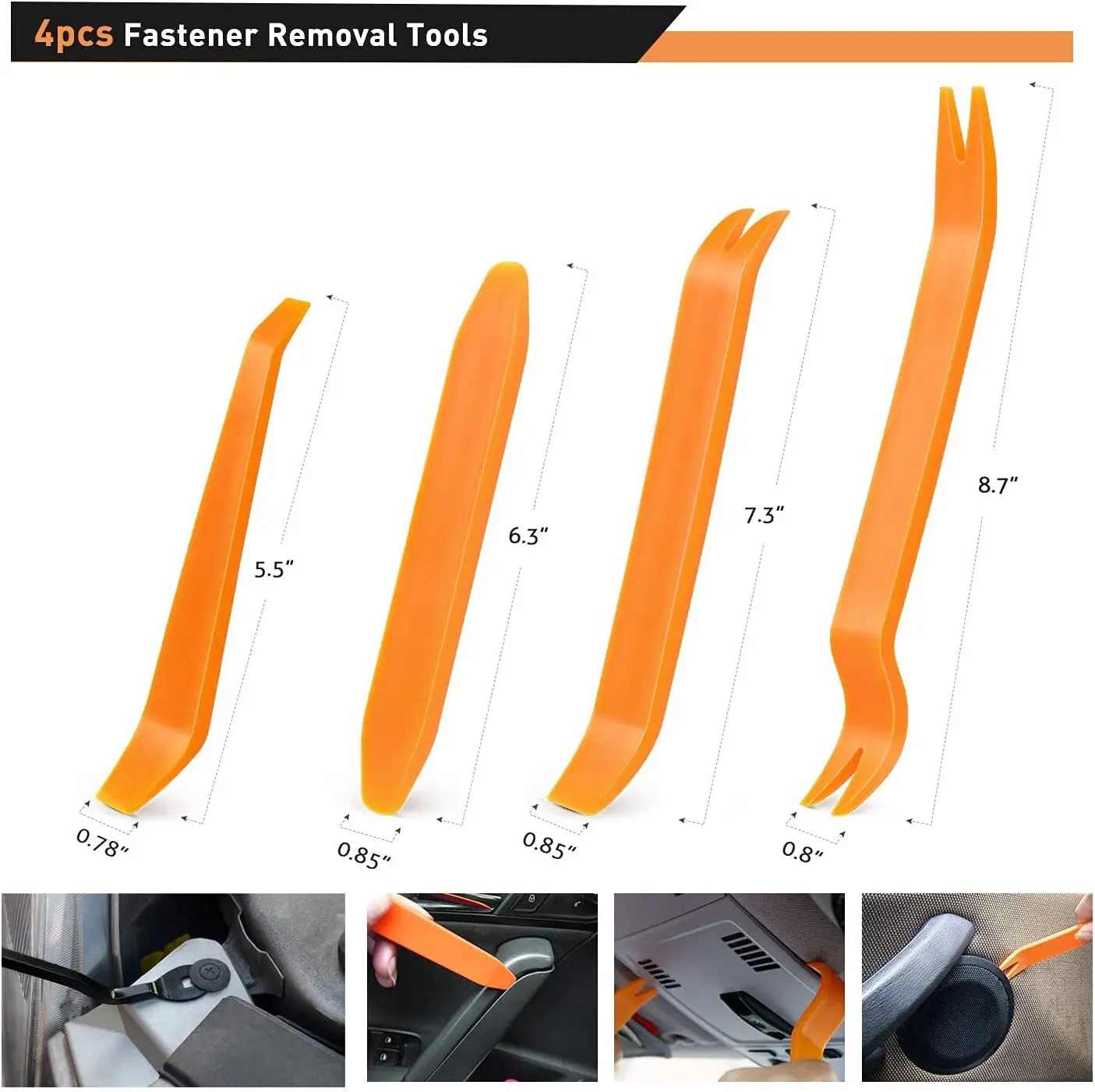 240Pcs + 5 remover Automotive Plastic Car Clips for Car and Auto Fasteners & Clips Push Type Retainer Bumper Rivet and Clip