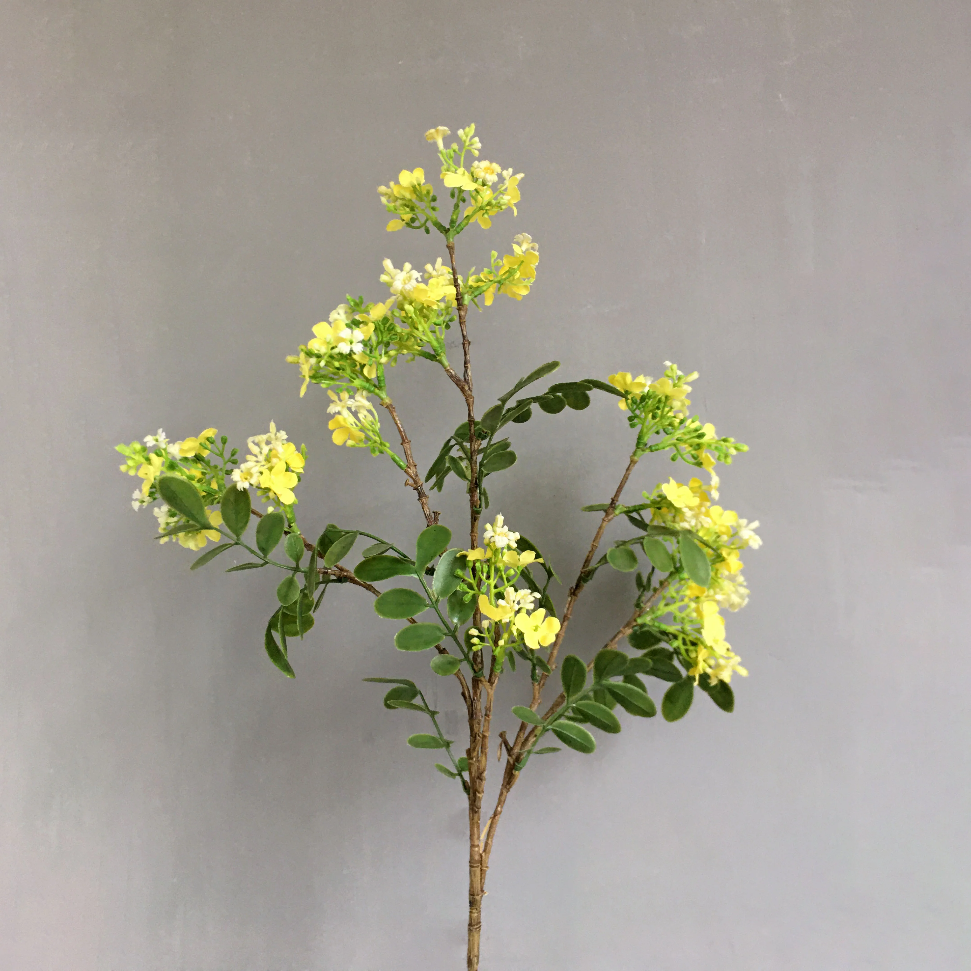 T-YX Simulation Flower Decorative Rue Artificial Flower Ruta graveolens Plant for Floral Arrangement Vase Table Ceiling Decor