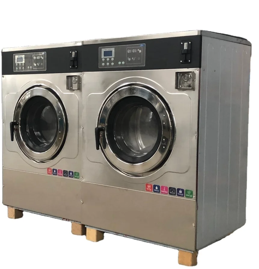 Coin-operated laundromat industrial hospital laundry washing machine professional