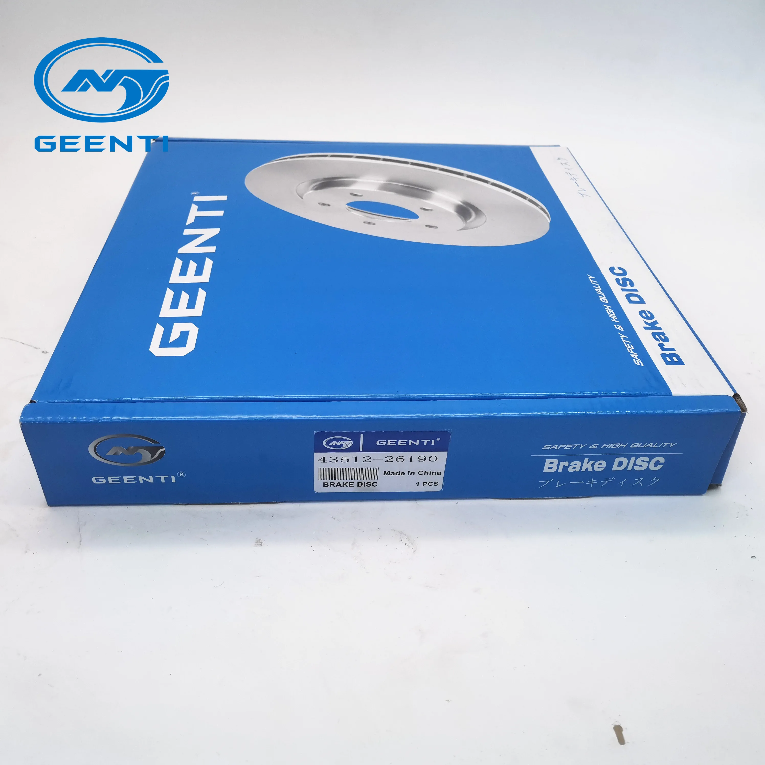 Front Brake Disc Rotor 43512-26190 for TOYOTA HIACE / COMMUTER V (TRH2_, KDH2_)