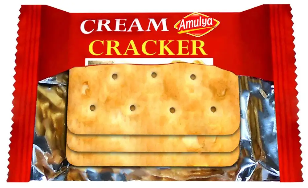 
Cream Crackers 20g Square Cracker Salt Cracker Mini Small Single Serve pack Cheap 