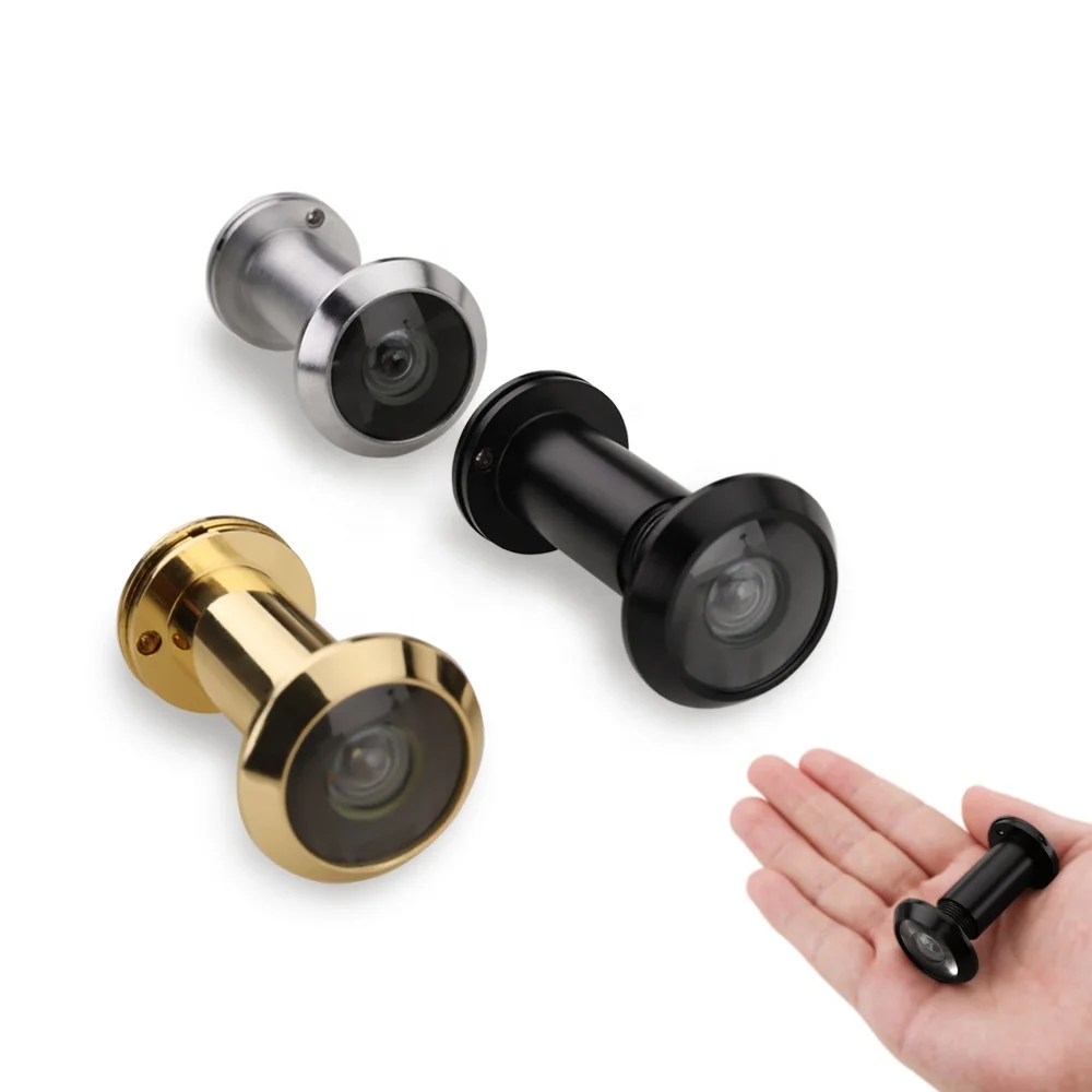 Roeasy door viewers door eye viewers with glass lens door viewers hidden peephole adjustable glass lens