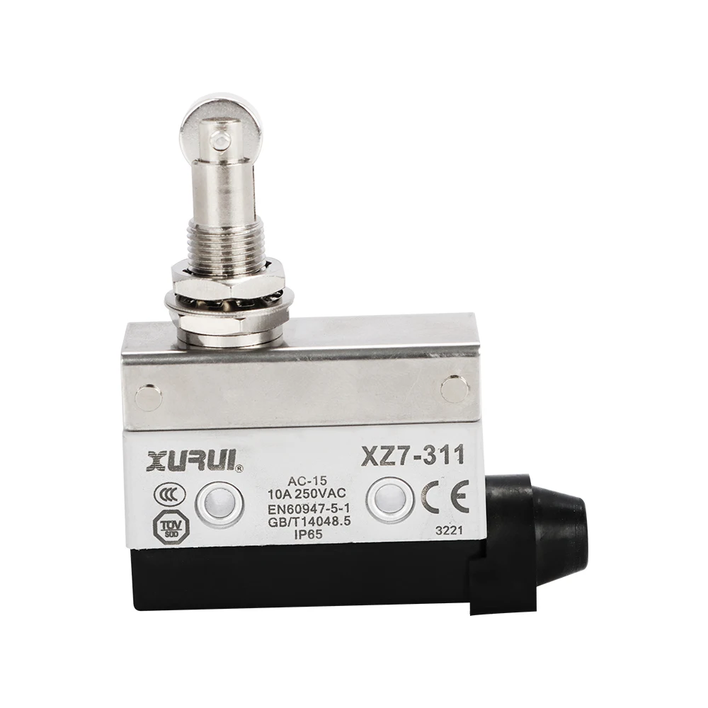 XURUI Roller Plunger on and OFF Panel Mount Microswitch