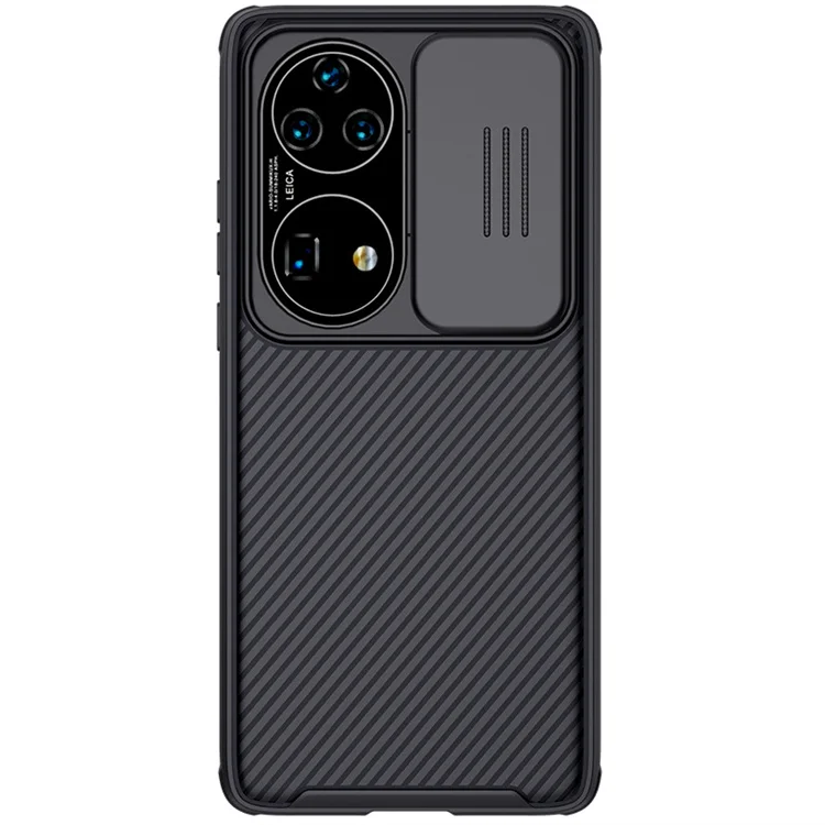 Flip-slidy Shockproof Protective Case PC TPU Cover With Camera Privacy Protection Against Peeping For Huawei P50 For Nillkin
