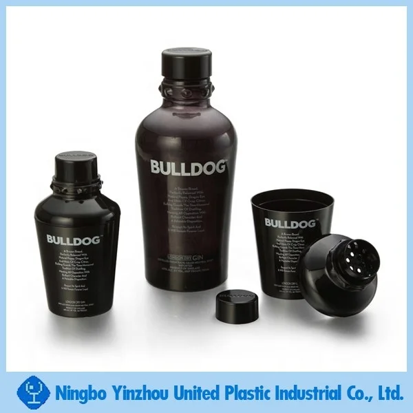  16oz plastic shaker for cocktail with