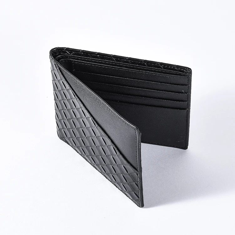 Factory Suppliers Carbon Fibers Leather Slim Carteras Men Wallet Rfid Card Credit Card Money Clips Luxury Wallet Leather Wallets