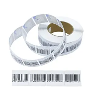 factory supply Soft EAS RF Labels customized adhesive 8.2 Mhz alarm tag 30*40 100% detection for retail anti theft