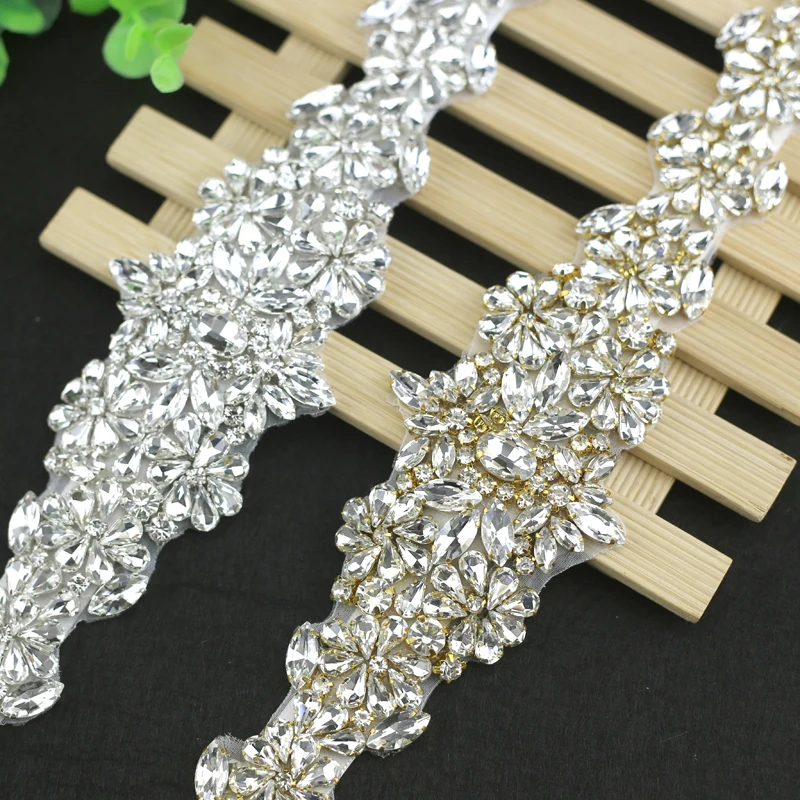 Ослепительный Блестящий серебряный пояс со стразами для женского вечернего платья, свадебной вечеринки