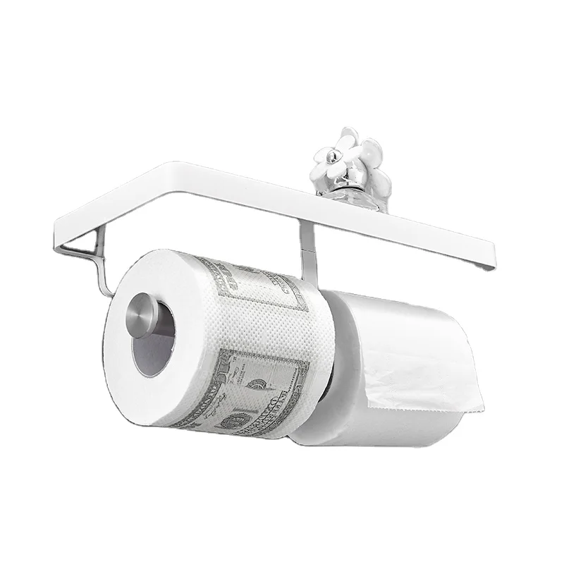 Wholesale Price Popular Roll Paper Towel Dispenser  with Phone  Holder