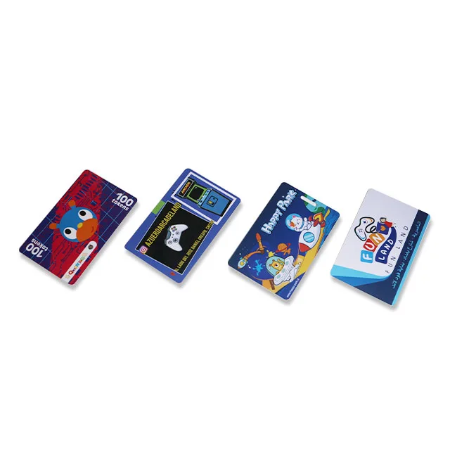 Пользовательские ПВХ пластиковые карты игровой центр VIP/членская карта с RFID NFC