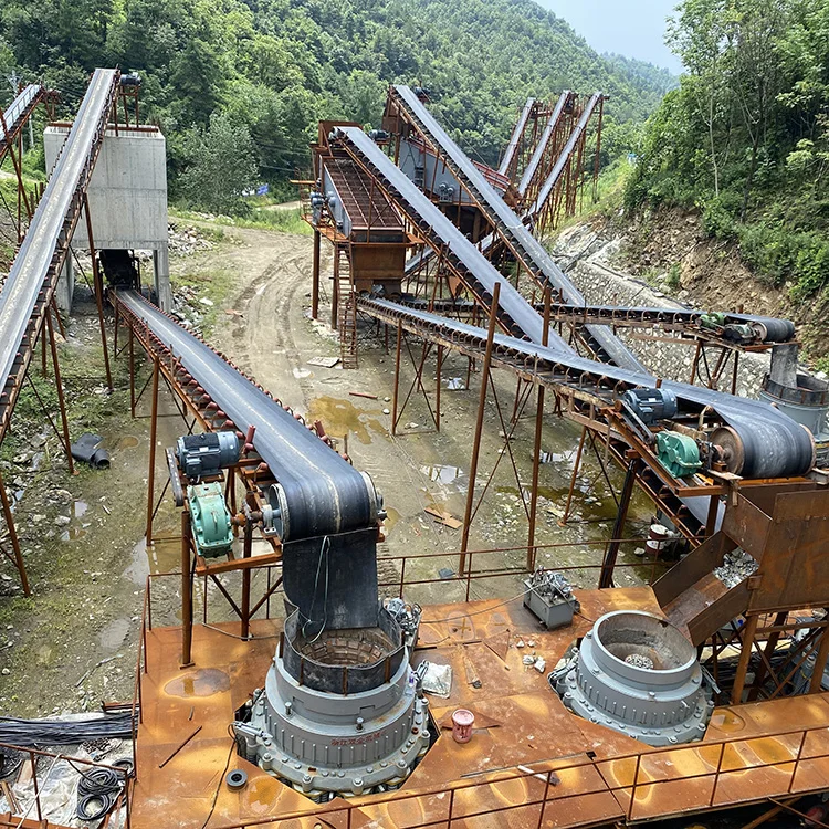 300tph 500tph 800tph Stone Crusher Crushing Line Complete Aggregate Gravel Granite Basalt Production Machines For Sale