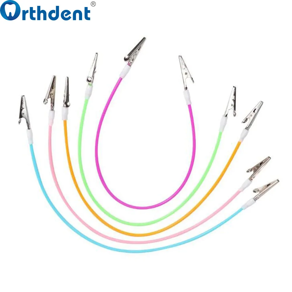 1 шт. стоматологические нагрудники держатель для салфеток 50 см длина зажим из нержавеющей стали гибкий силиконовый шнур стоматология лабораторные принадлежности материалы