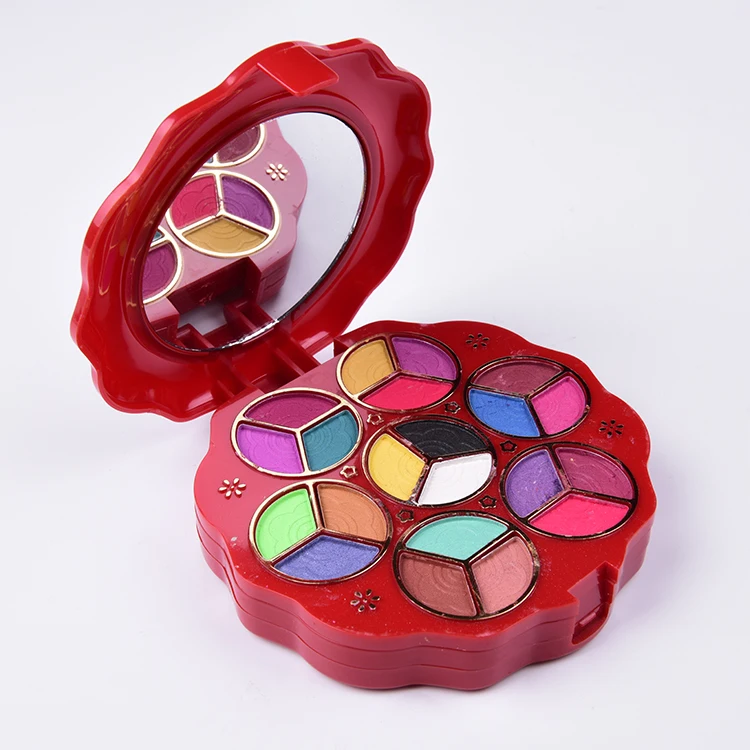 
Лучшая цена, индивидуальный цветочный полноцветный набор для макияжа, тени для век, высококачественные наборы для макияжа 
