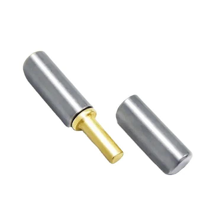 China Carbon Stainless Steel Weld On Hinges Cabinet Bullet Hinges With Grease Nipple