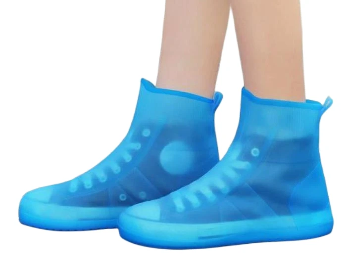 9873049 высококачественные прозрачные прочные противоскользящие дождевые сапоги из ТПЭ унисекс, галоши для дождевой обуви