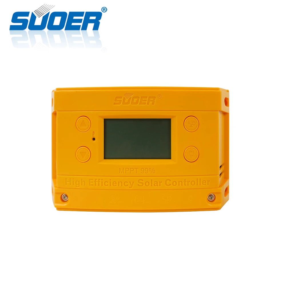 Suoer MPPT регулятором солнечного заряда регулятор 12/24V 30A с USB