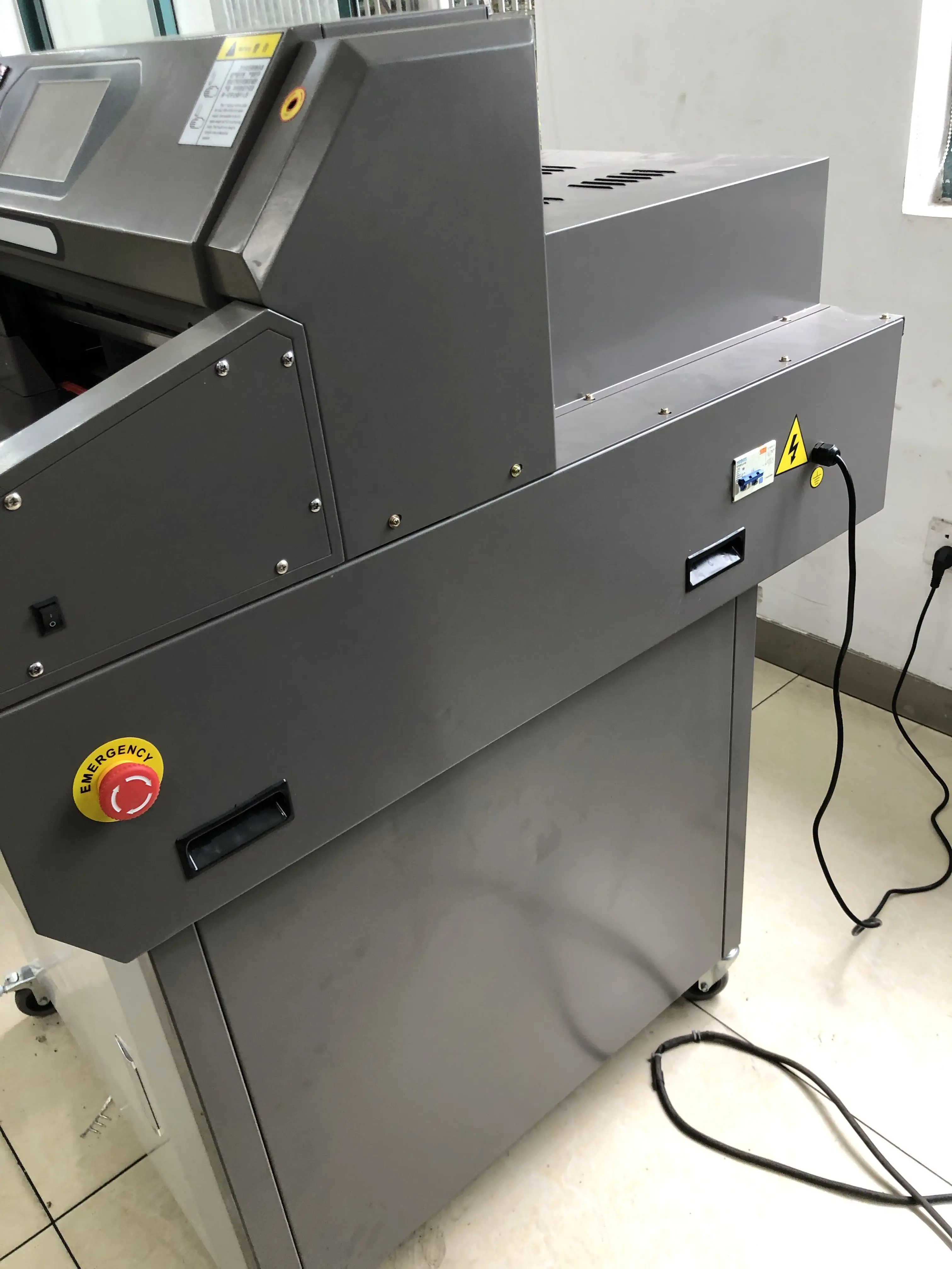 Automatic Electric E4608T Paper Trimmer 460mm Cutting Machine with CE FRONT Electric Paper Cutter for Trimming