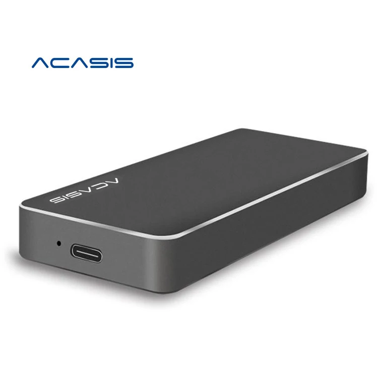 Алюминиевый корпус ACASIS с ЧПУ M.2 NVME, корпус M.2 2280 SSD Type-C USB 3,2 NVME type-C USB внешний ssd 2 ТБ для ноутбука и mac