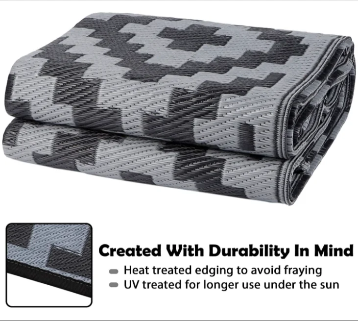 Plastic Straw Rug Pad Outdoor Rug Waterproof Camping Pad indoor carpet mat