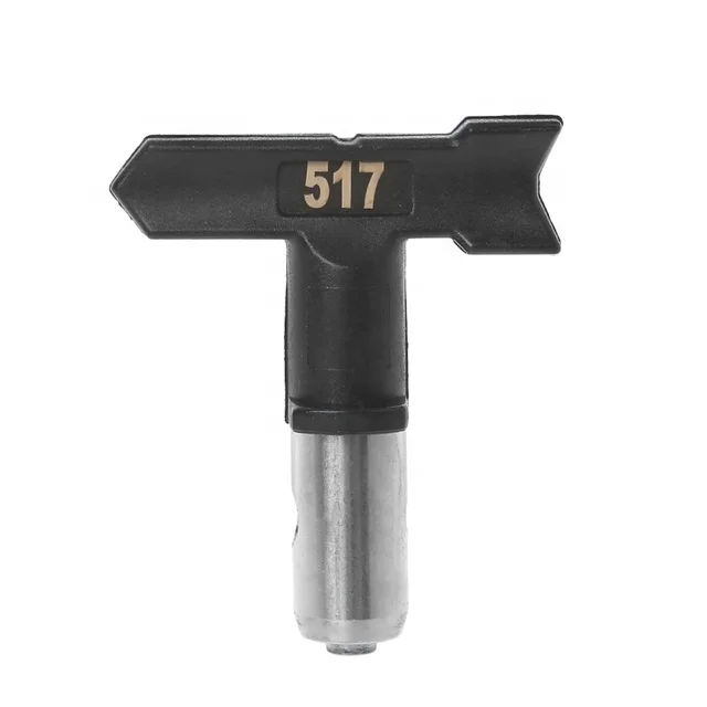 Black 517 Airless Spray Tips Airless Paint Sprayer Nozzle