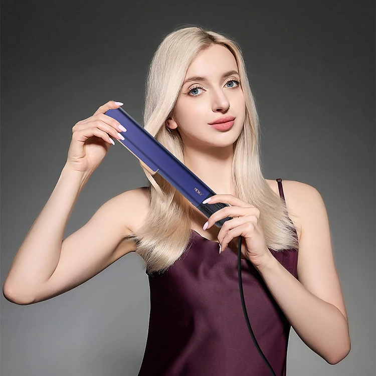 Mesky New Dust Style Hot Air Styler Wet to dry Straightening Hair Straightener with Air