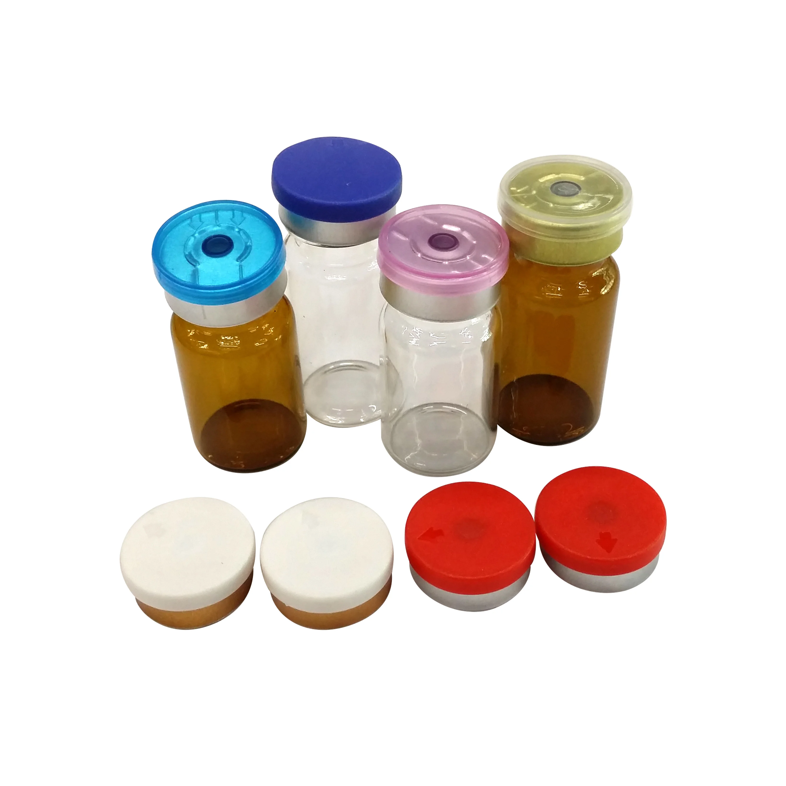 10ml injection vial with cup  injection vial skin whitening