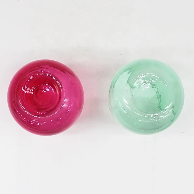 Top Seller Spray Color Stemless Wine Glass Tumbler Water Juice Glass Custom Wine Glass