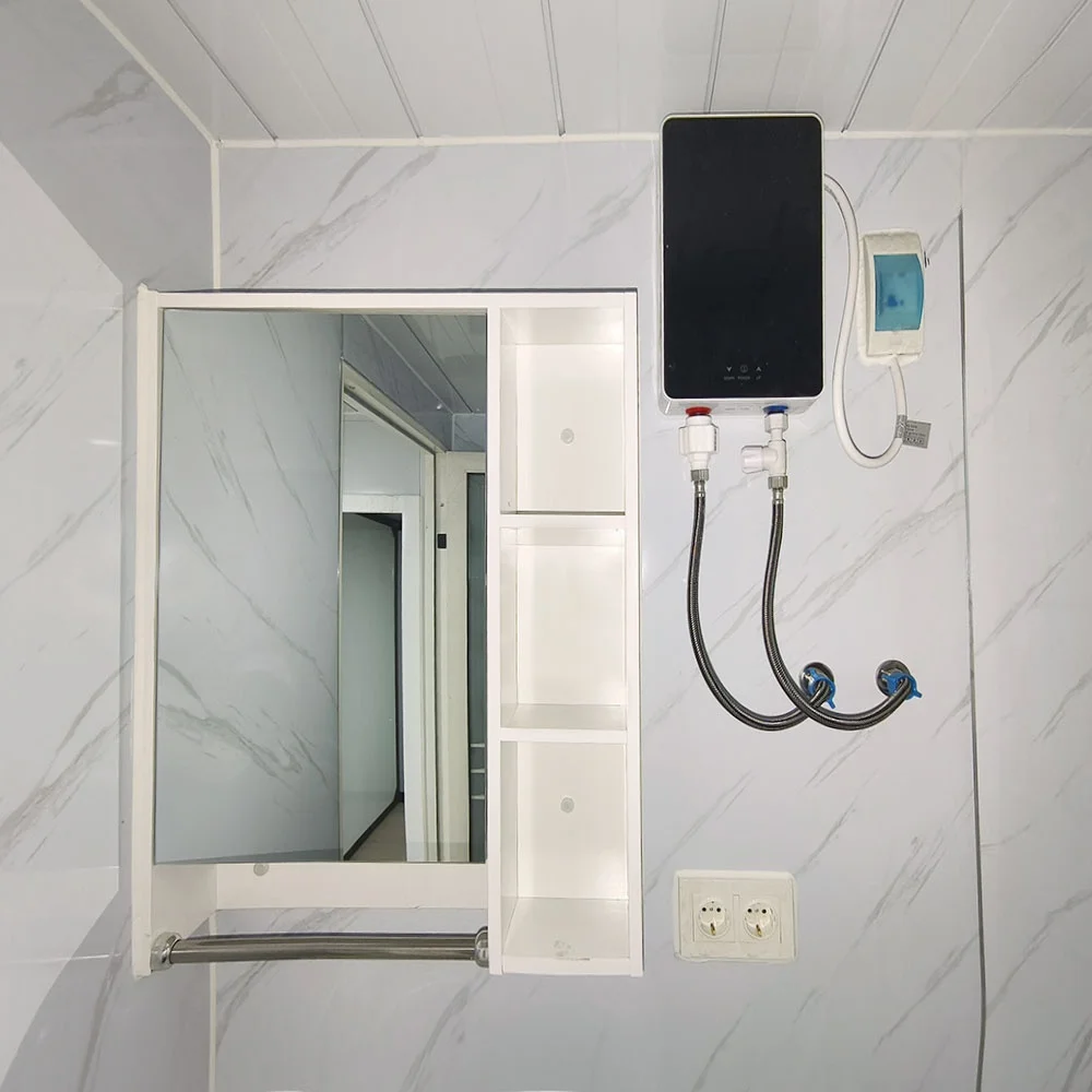 Portable Mobile Home Expandable Container House 40 Ft 20 Ft Light Steel Prefab Villa Bedroom Outdoor Bathroom Office Hotel