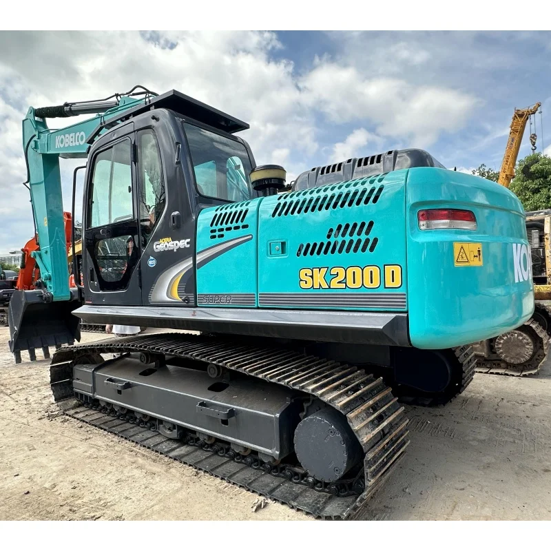 90% new 20 ton 2022 original Japan second hand good condition high quality low price used excavator kobelco sk200 for sale
