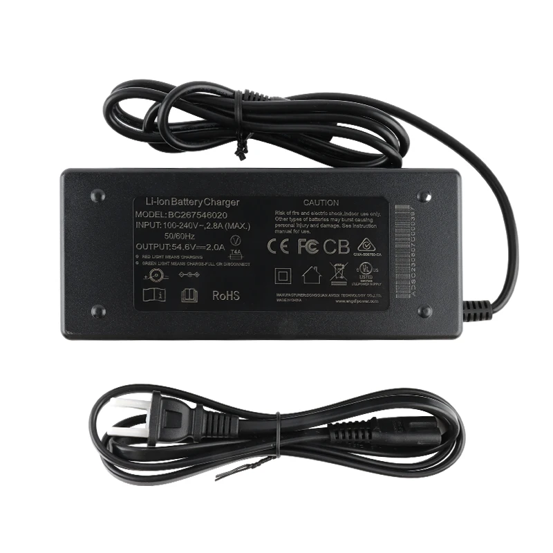 Tiger8 pro 48v 2a electric scooter battery charger