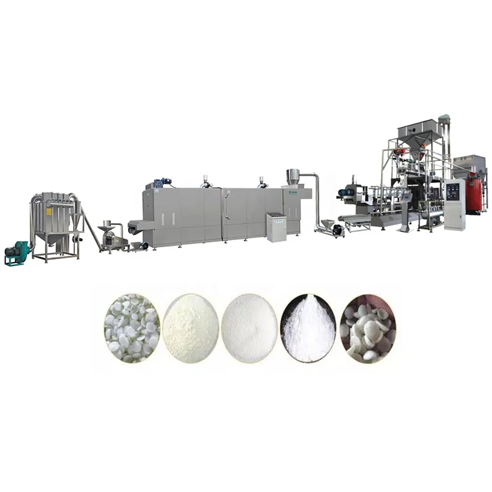 Big Capacity Pregel Modified Maize Starch Production Line Machine