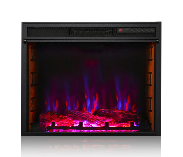 Wholesale Oem Odm Electric Smart Fireplace Indoor Insert with Led Lights