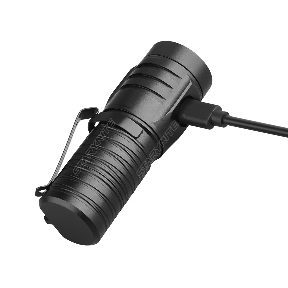 STARYNITE Patent Telescopic Tube 2000 Lumen 4pcs XPG3 Leds Rechargeable Led Pocket Flashlight Powered by 18650 or 18350 battery