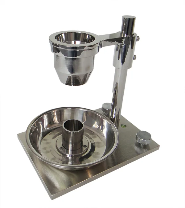 ISO4490 Powder Loose Density Meter Brass Funnel Fluidity Tester Price DF-1-102