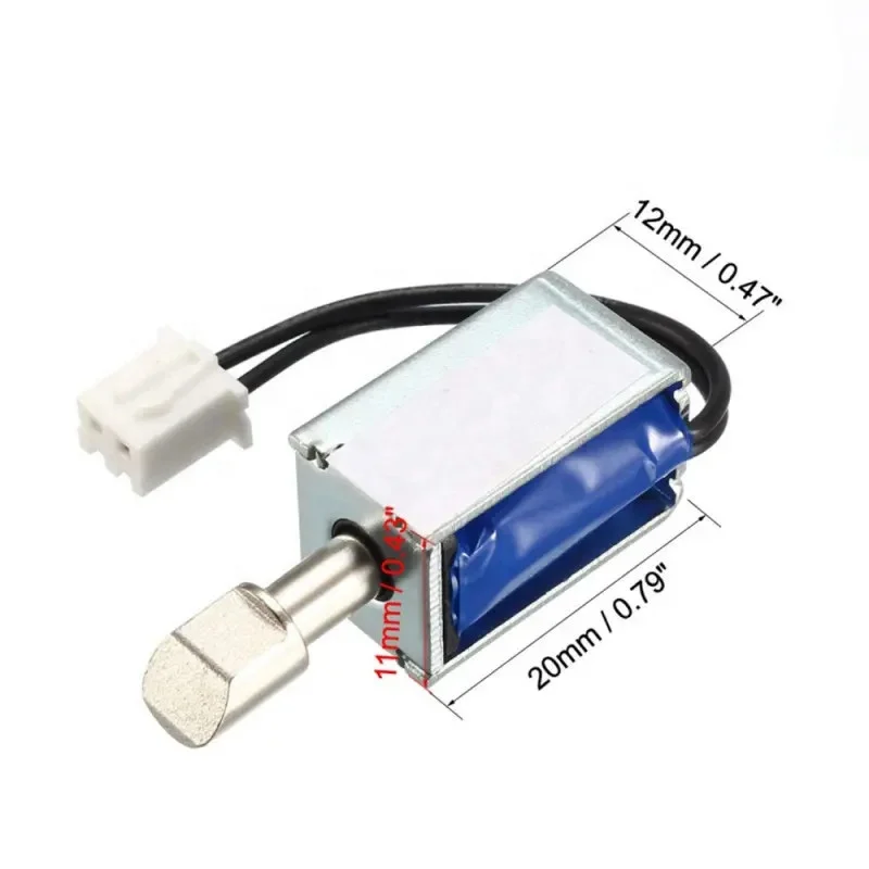 1220 24 В DC микро мини электромагнитный клапан Электромагнит с открытой рамой толкающий Тип магнита