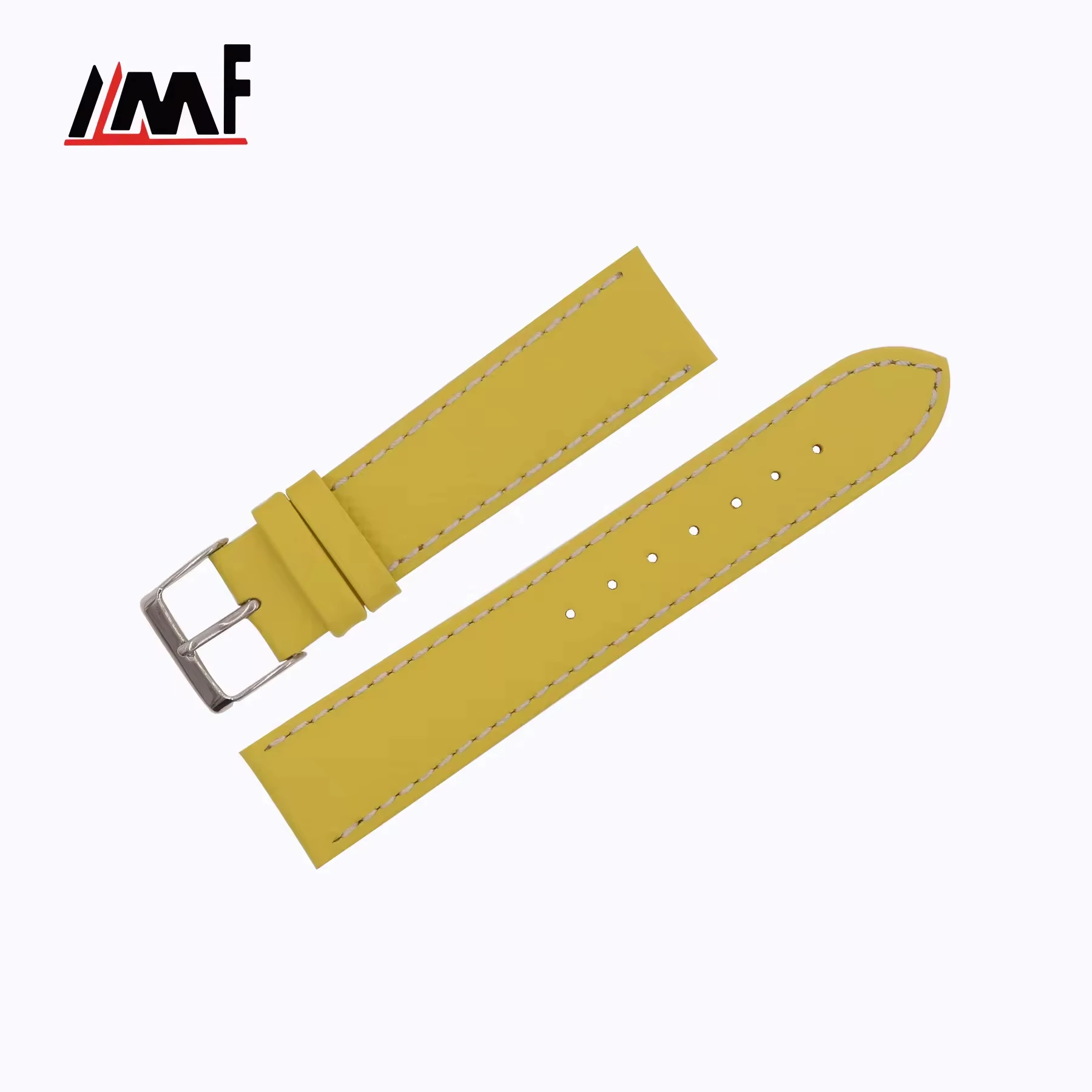 Factory Custom Italian Epson Calf Leather 16mm 18mm Watch Band Durable Colorful Luxurious Unisex Fashion Accessory