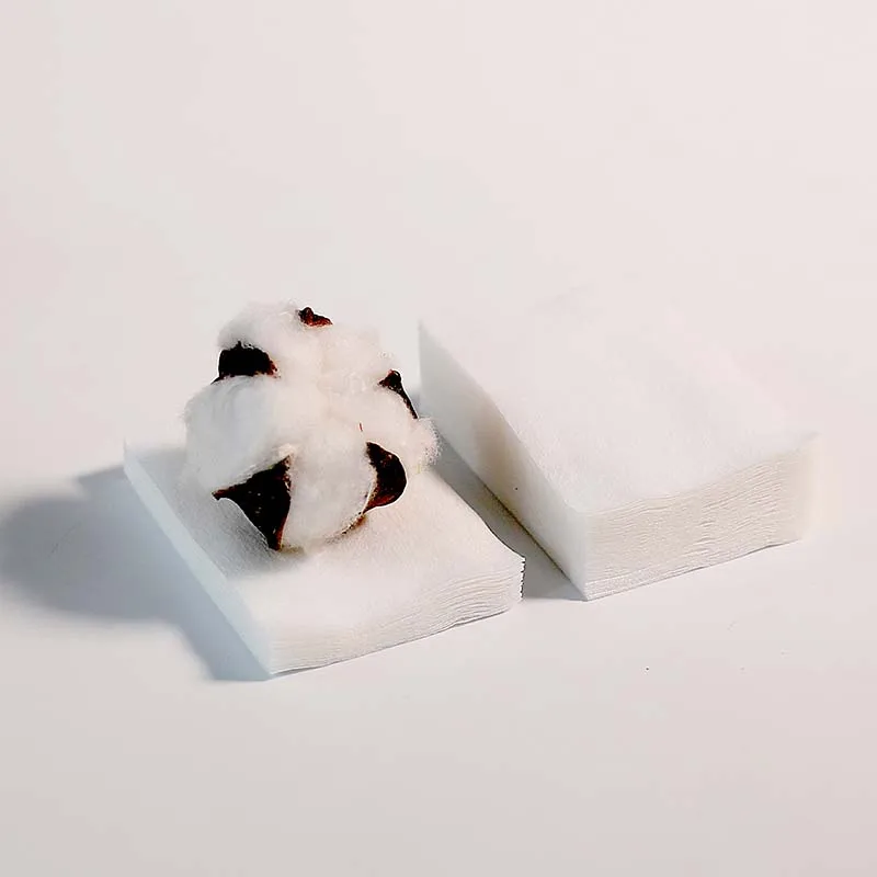 Amazon Wholesale Cardboard PP Box Multifunction Natural Cotton 200 pcs Thin Cotton Pads For Women