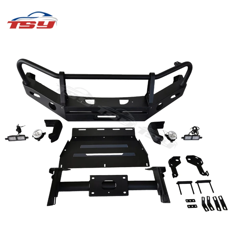 Hot sale auto parts steel  front bumper Bull bar For Prado FJ150