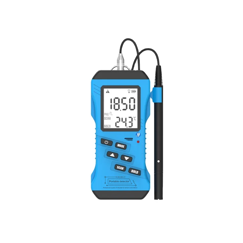 Portable dissolved oxygen meter fish pond oxygen content water quality online measurement and analysis dissolved oxygen meter