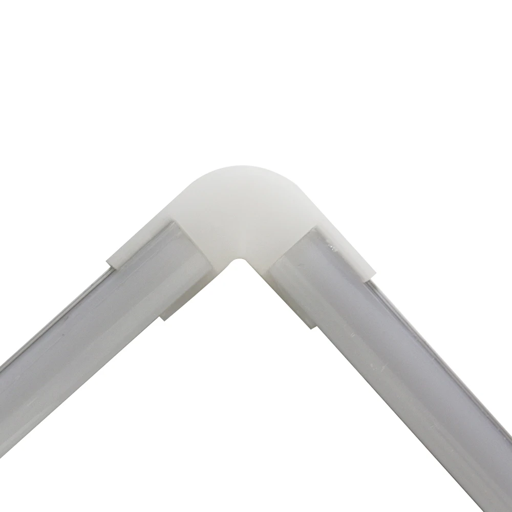 V Shape 16x16mm 10mm 45 90 Degree Corner Aluminum Profiles Channel for Led Strip Light Diffuser