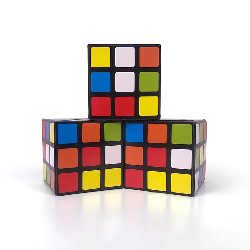 Magic Tricks Appearing Cubes by Pen Illusion Cube Disappear Stage Street Props Gimmick Magician Beginner
