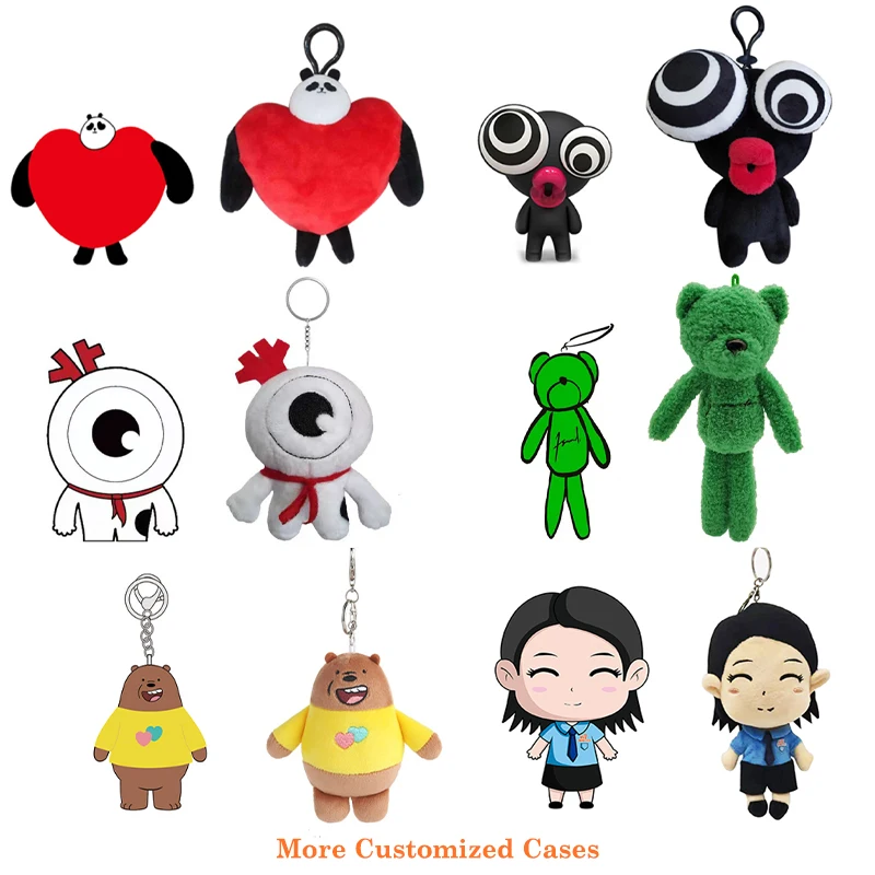 Производитель оптом под заказ Мини 100 e moji emoticon лицо плюшевые брелоки игрушка