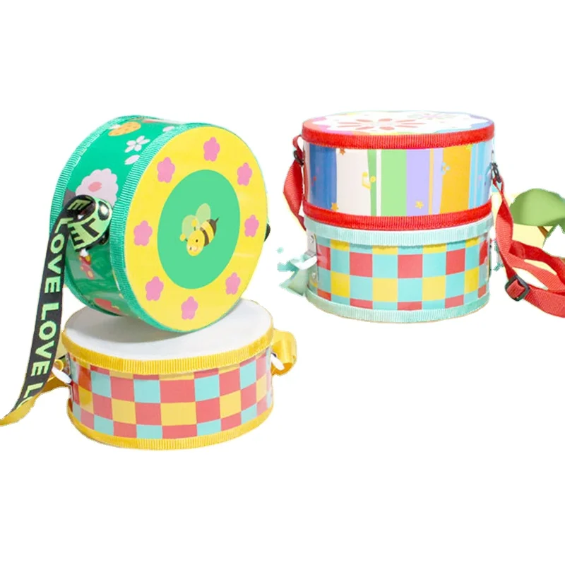 New Arrival Children Musical Instruments Drum Percussion Instrument Kids Toys Wooden Snare Drums