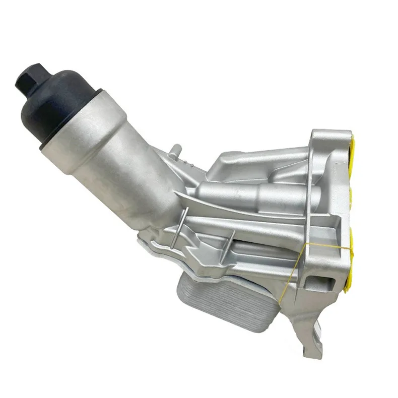 New Aluminum Auto Parts Engine Oil Cooler Filter Housing with Gasket Auto Parts for BMW