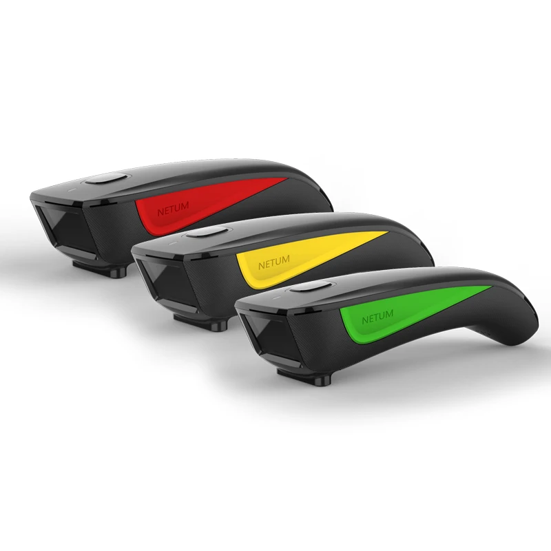 NETUM C740 C750 pocket portable 1D 2D wireless cheap barcode scanner for warehouse handheld bar code reader