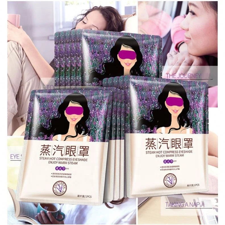 Eye Mask Silk Oem Odm Breathable Travel Blindfold Sleep Kids Sleeping Masks Hot Steam Heating steam eye masks