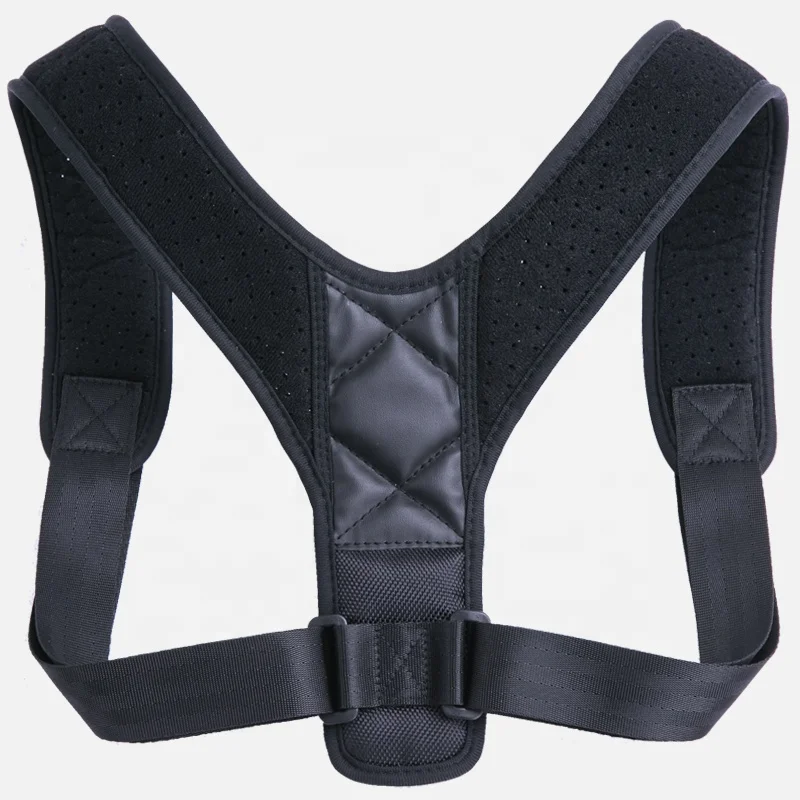 
Elastic Custom Logo Adjustable Back Brace Corrector Shoulder Support Posture Correction Belt for Women and Men 